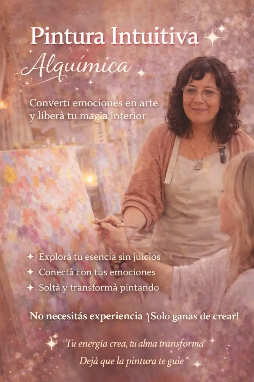 Pintura Intuitiva Alquímica con Claudia Dragante